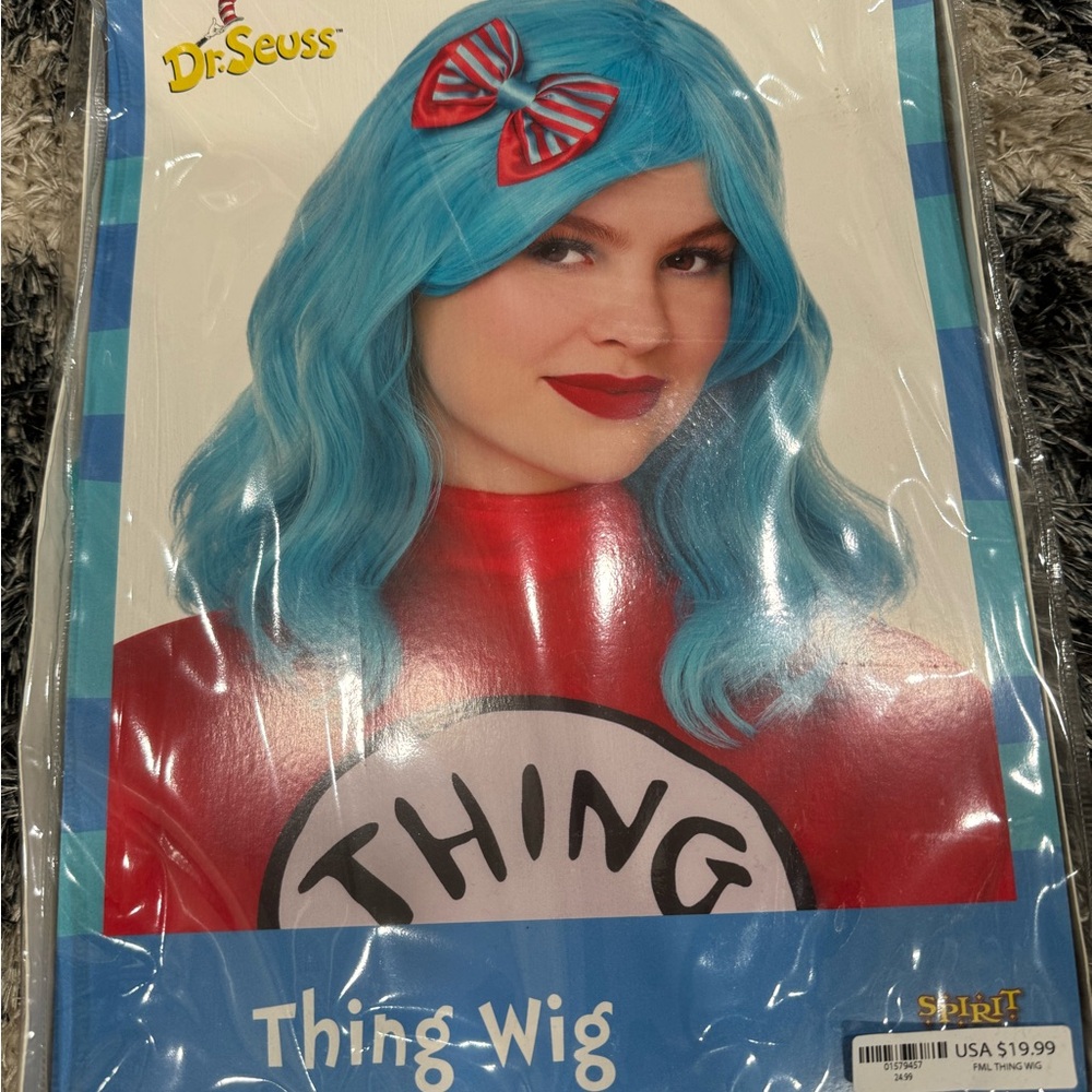 Dr. Seuss Thing Women’s Wig and Socks Set - Picture 2 of 5